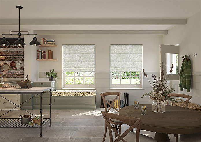 Maui, Pistachio - Twist&Fit Roman Blind - Image 8